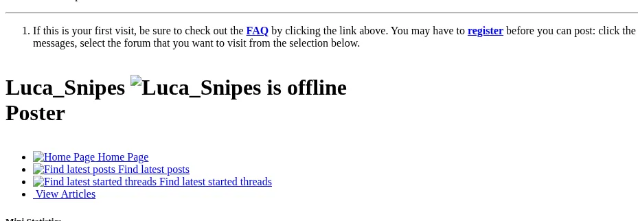 Archived FileSharing Talk profile showing a public Home Page backlink