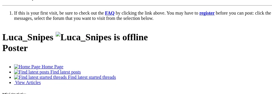 Archived FileSharing Talk profile showing a public Home Page backlink